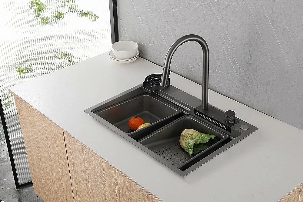Мойка кухонная Abber WASSER KREIS AF2194NG никель