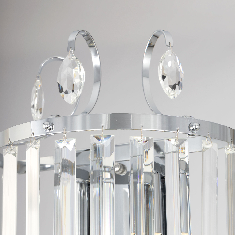 Citilux Инга CL335321 Бра хрустальное с выключателем Хром