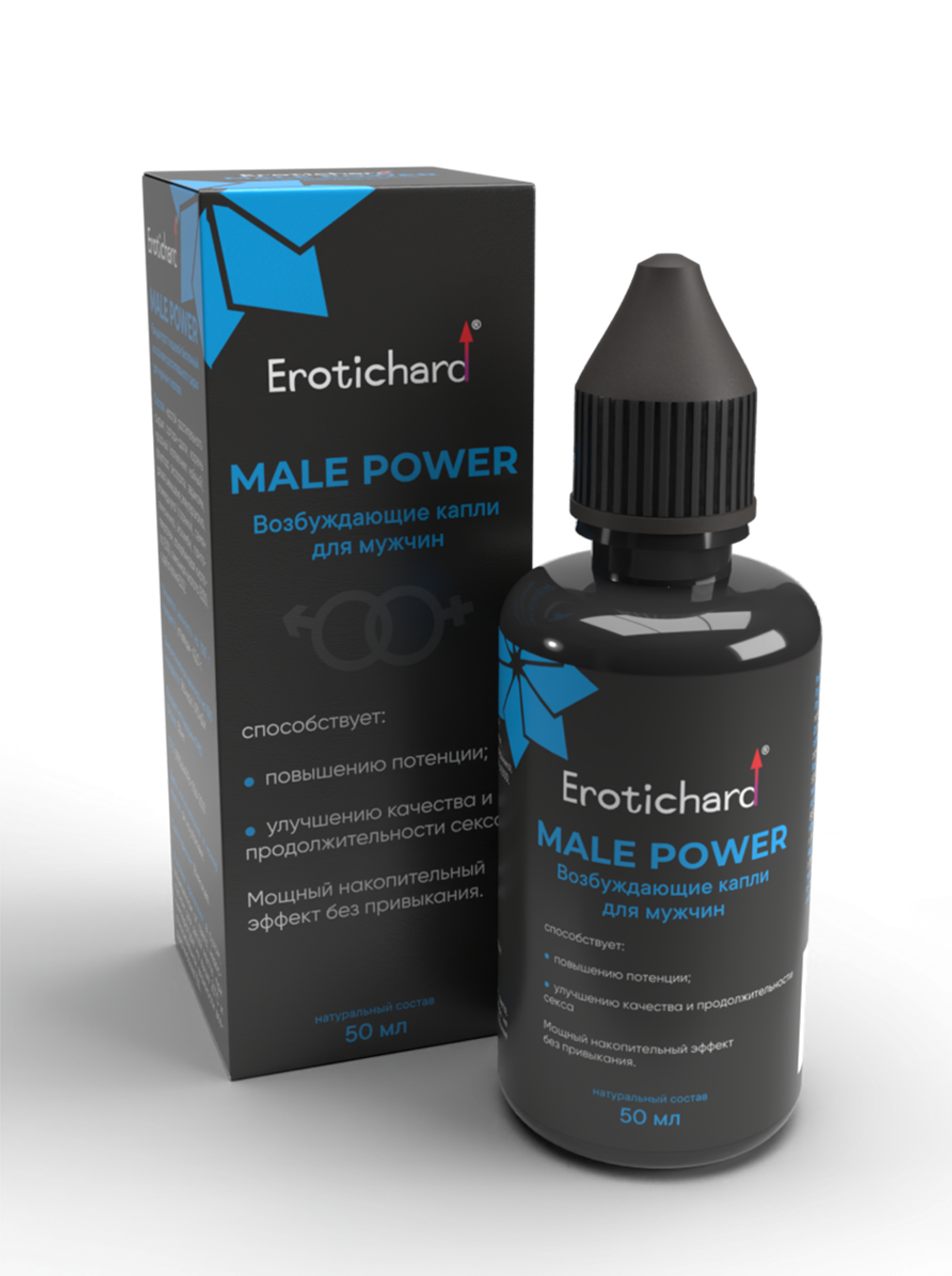 Капли Erotichard male power для мужчин 5218Eh
