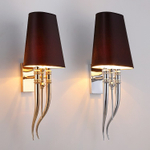 Wall design lamp  Brunilde by Ipe Cavalli H92 (Black)