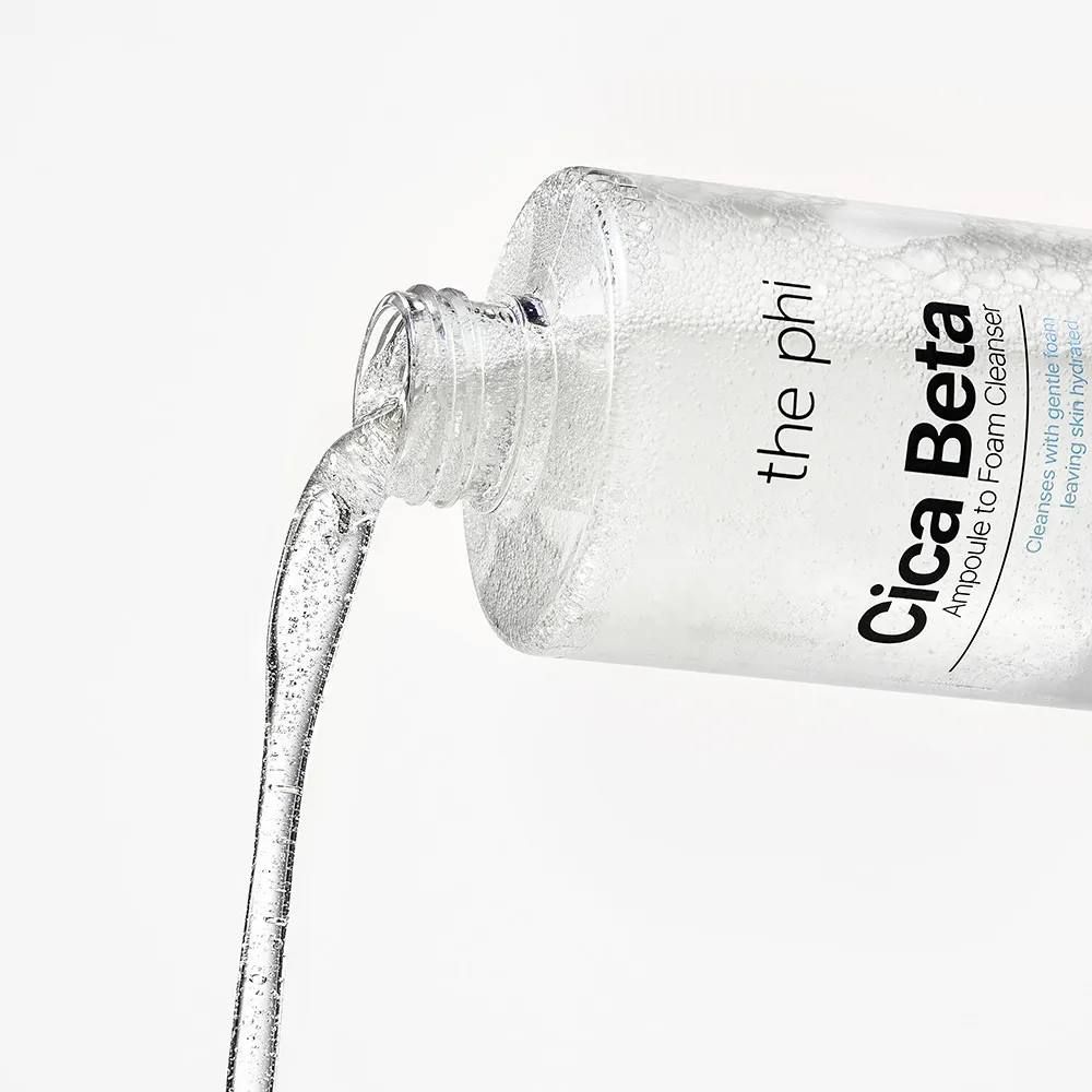 THE PHI Пенка для умывания с центеллой Cica Beta Ampoule To Foam Cleanser (200 мл)