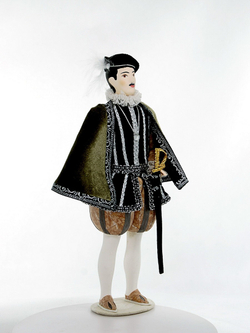 Кукла коллекционная 1639 Потешного промысла Французский король Карл IX