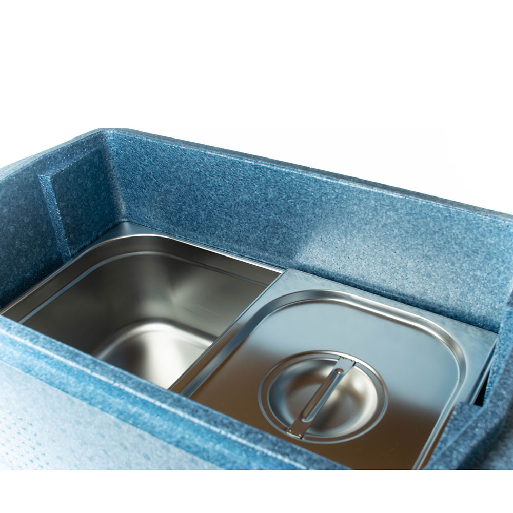 Термоконтейнер H-45L (синий) Foodatlas