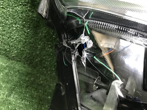 Битая Фара правая Hyundai Santa Fe 4 TM 20-23 LED