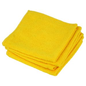 Салфетка Горница микрофибра,желтая 30*30 см, 200 г/м2 5 шт/уп 100 уп/кор