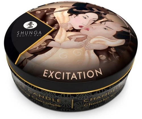 Массажная свеча Shunga Intoxicatin Chocolate, аромат шоколада, 30 мл