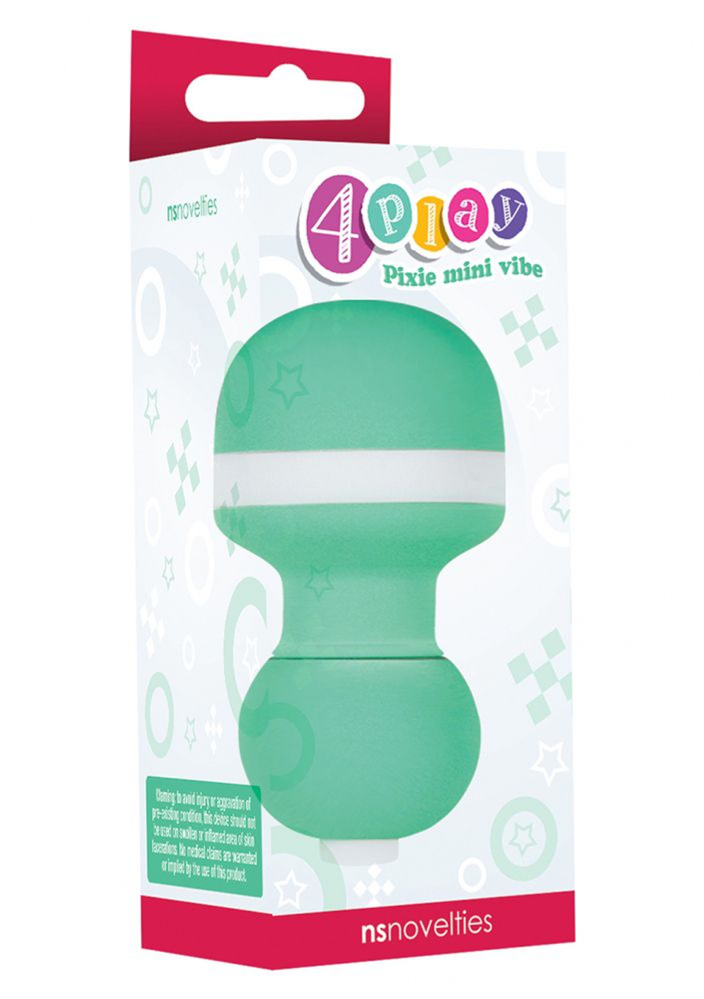 Зеленый мини-вибратор PIXIES MINI VIBE - 6 см. (Цвет: зеленый)