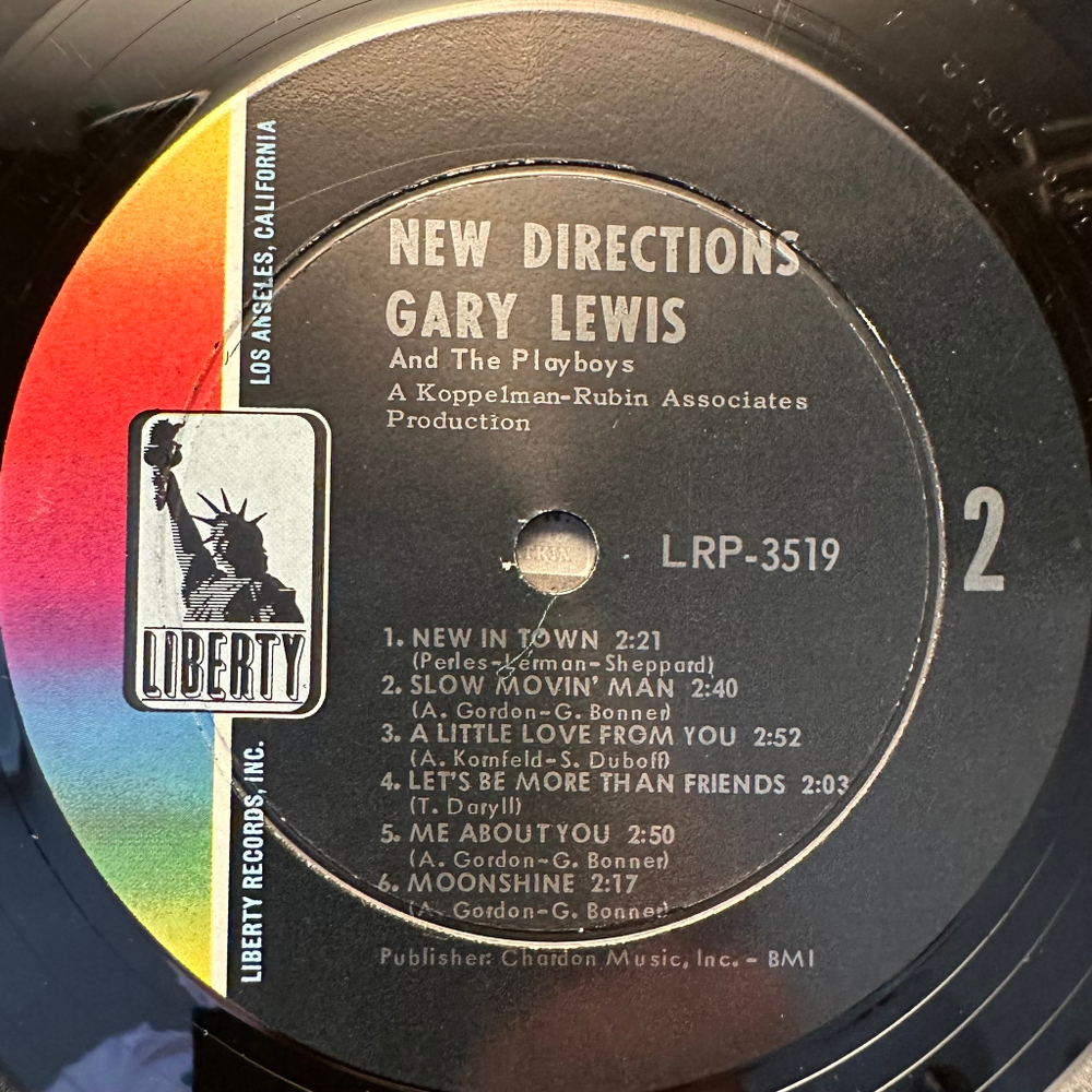 Gary Lewis & The Playboys - New Directions (США 1967г.)