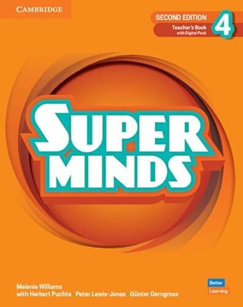 Super Minds 2nd Edition -Level 4 Teacher&#39;s Book with Digital Pack British English !!КНИГА ДЛЯ УЧИТЕЛЯ !!!