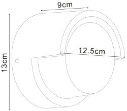 Уличный настенный светильник Arte Lamp