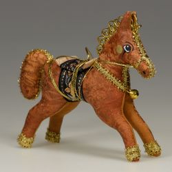 Ёлочная игрушка Лошадка Цирковая
