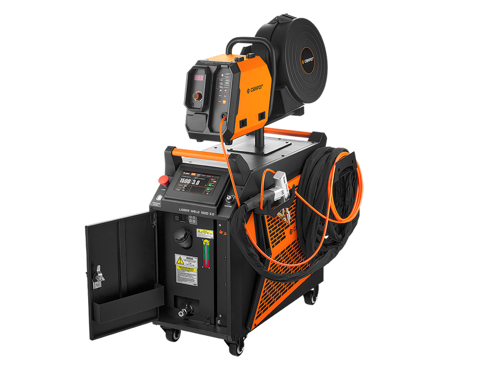 АППАРАТ ДЛЯ РУЧНОЙ ЛАЗЕРНОЙ СВАРКИ, РЕЗКИ И ОЧИСТКИ LASER WELD 1500 3.0