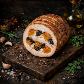 Орех куриный с курагой и черносливом варено-копченый 500 г