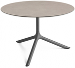 Столик ламинированный кофейный Scab Design Tripe Maxi, антрацит, тортора шпатель