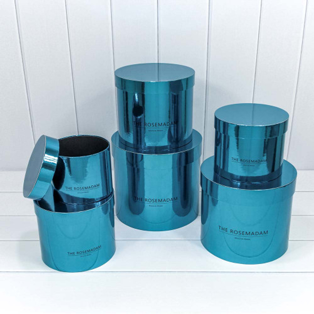 Коробка 25х22.5 см Набор 6 шт "The Rosemadam" (Синий)