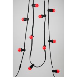 Лампочка светодиодная ЭРА STD ERARL45-E27 E27 / Е27 1Вт шар красный для белт-лайт | Лампы светодиодные Белт-Лайт