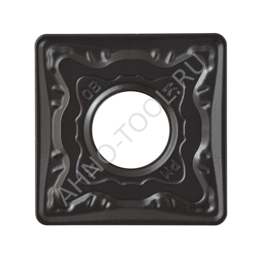 Пластина твердосплавная ISO SNMG120408-PMA ACP20E AHNO по стали, получистовая