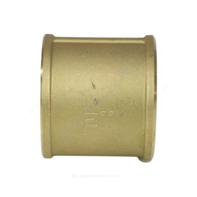 Муфта латунь Ду 15 (1/2") ВР/ВР LD LD.65.502.15