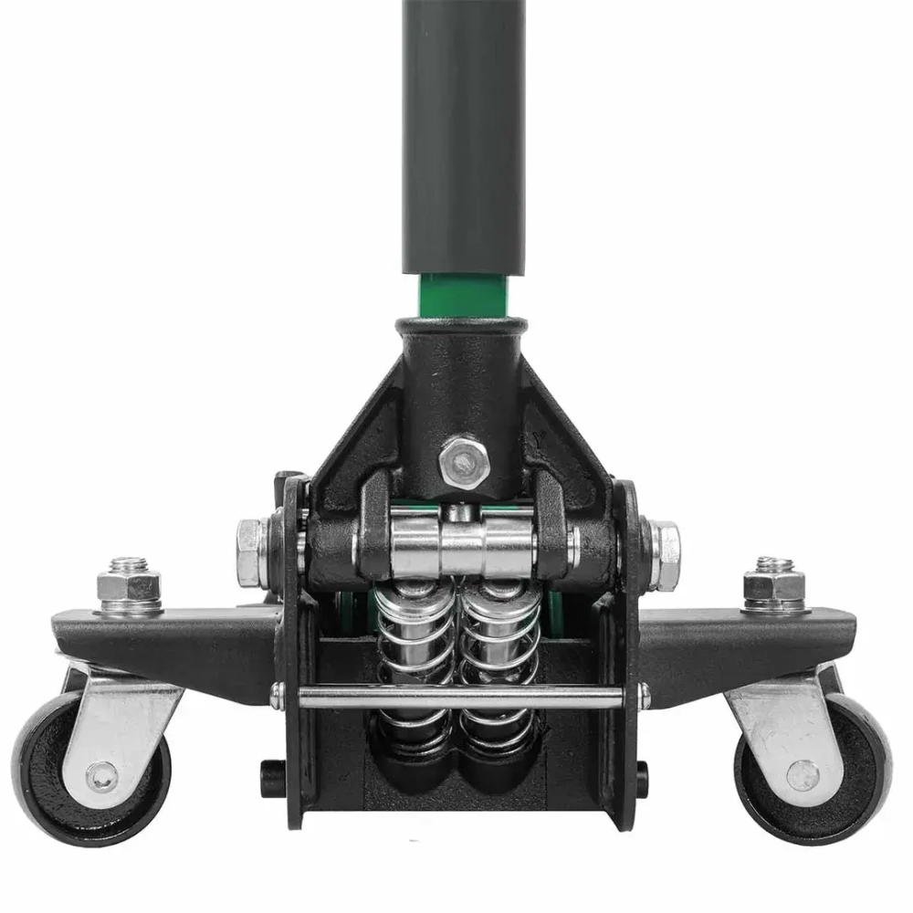 Домкрат подкатной гидравлический двухпоршневой 3т (h min 85мм, h max 430мм) RockForce RF-T830018 HT