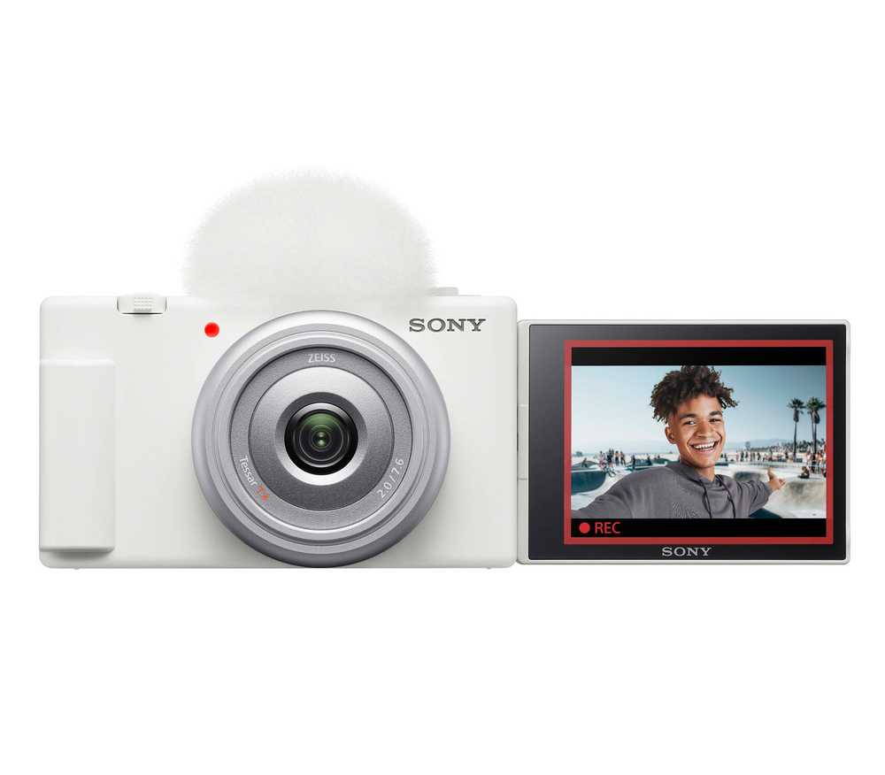 Компактный фотоаппарат Sony ZV-1F, белый