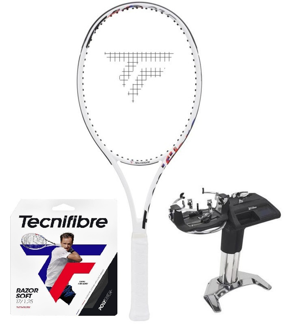 Теннисная ракетка Tecnifibre TF40 305 18x20 + Струны + Натяжка