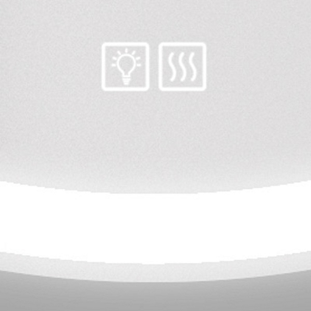 Зеркало BelBagno SPC-RNG-700-LED-TCH-WARM с подсветкой с подогревом с сенсорным выключателем