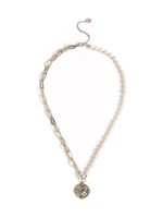 Колье "Coin" Pearl Bicolor