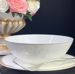 Lenardi 145-132 Салатник 18см СЕРЫЙ ШЕЛК в под.уп.(х24)Костяной фарфор