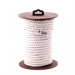 Хлопковая веревка для шибари, на катушке, белая, 10 м