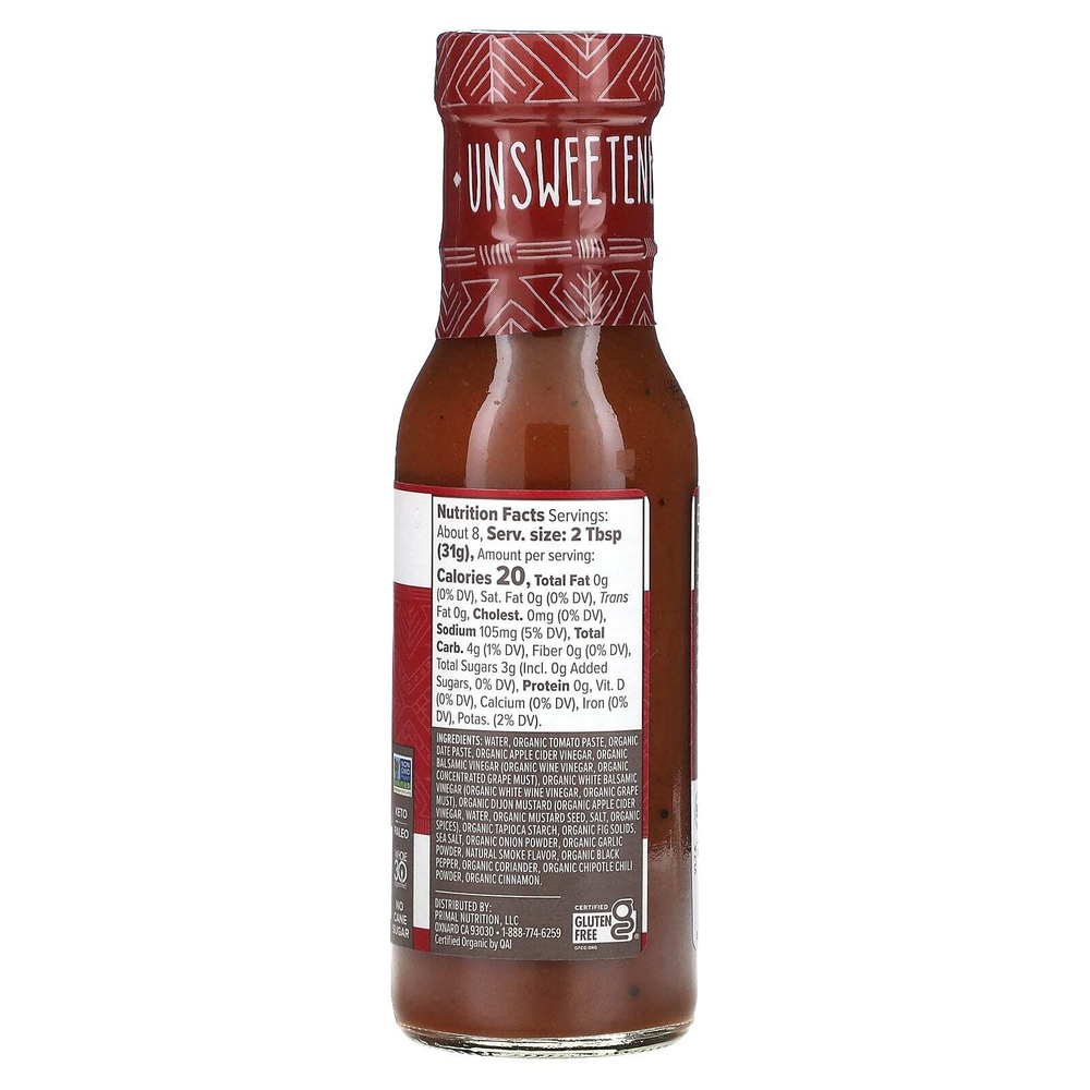 Primal Kitchen, Органический классический соус для барбекю, несладкий, 241 г (8,5 унции)