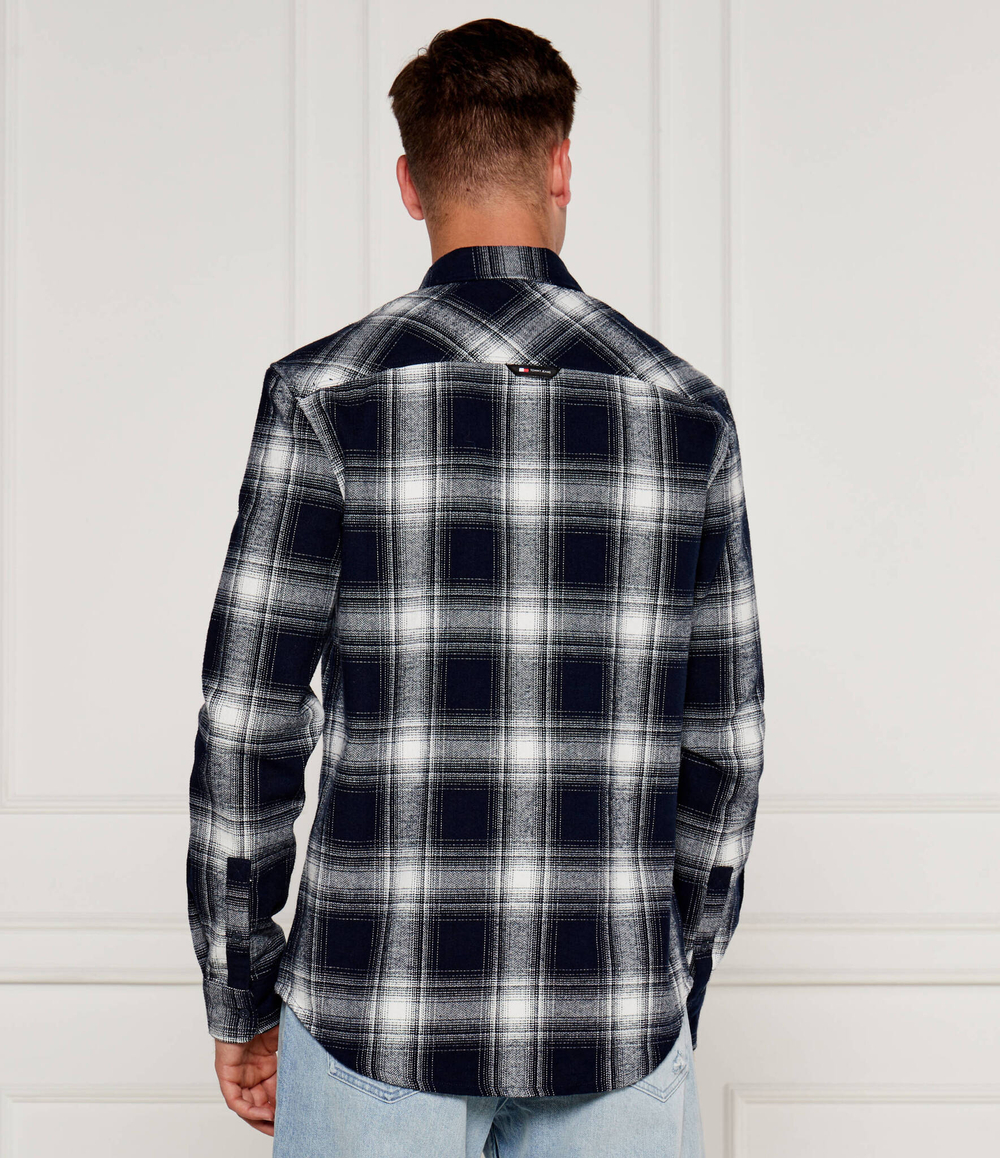 Рубашка Tommy Jeans - темно-синий(DM0DM19651)