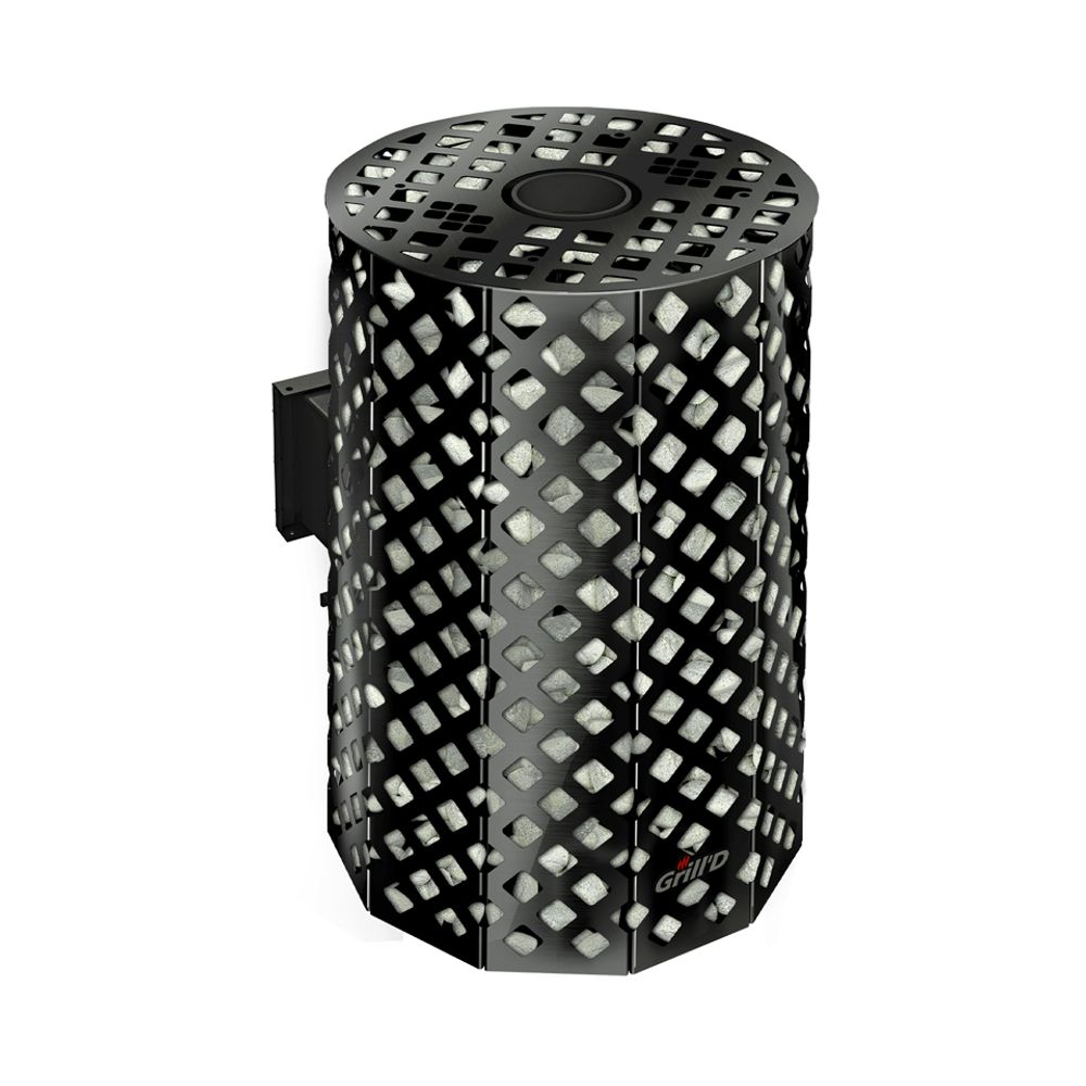 Дровяная банная печь Grill'D Violet Romb Long