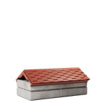 Парапет полимеркомпозитный Everest 250*510 (1 кирпич) красный