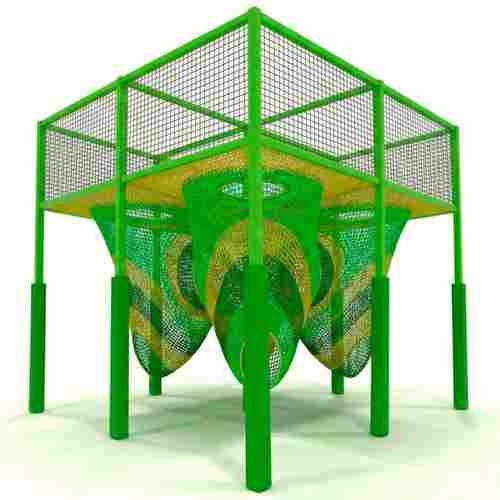 Верёвочный лабиринт «Лесная тайна» 5×5×5 м
