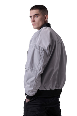 Бомбер ZRD Flat World Серый