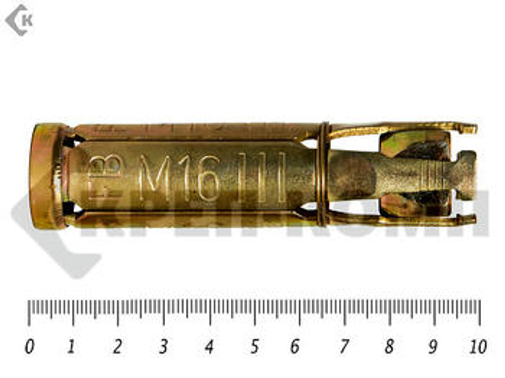 Анкер усиленного распирания м16 25х100 (1шт)