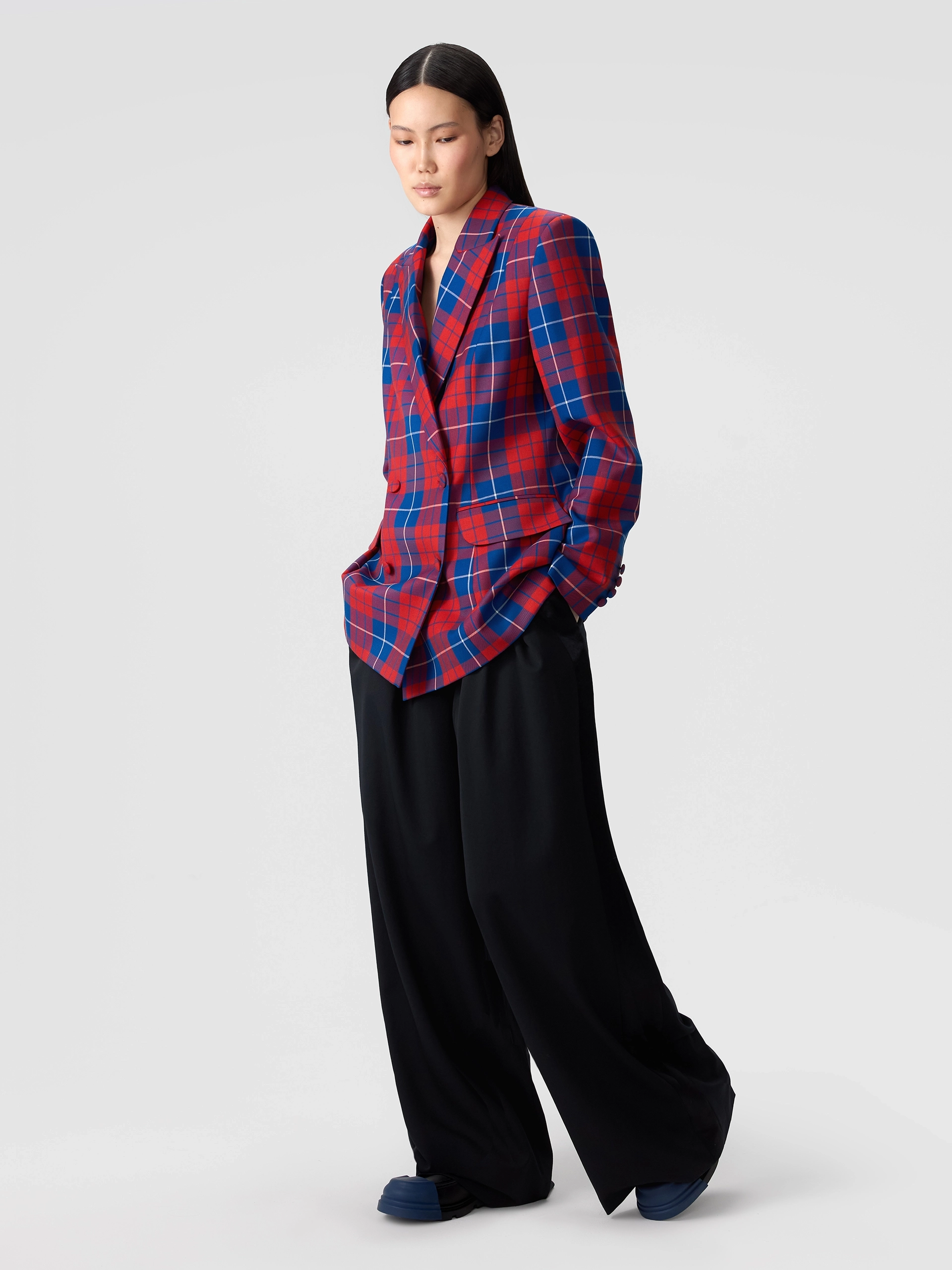 Жакет Boss в крупную клетку OLA OLA