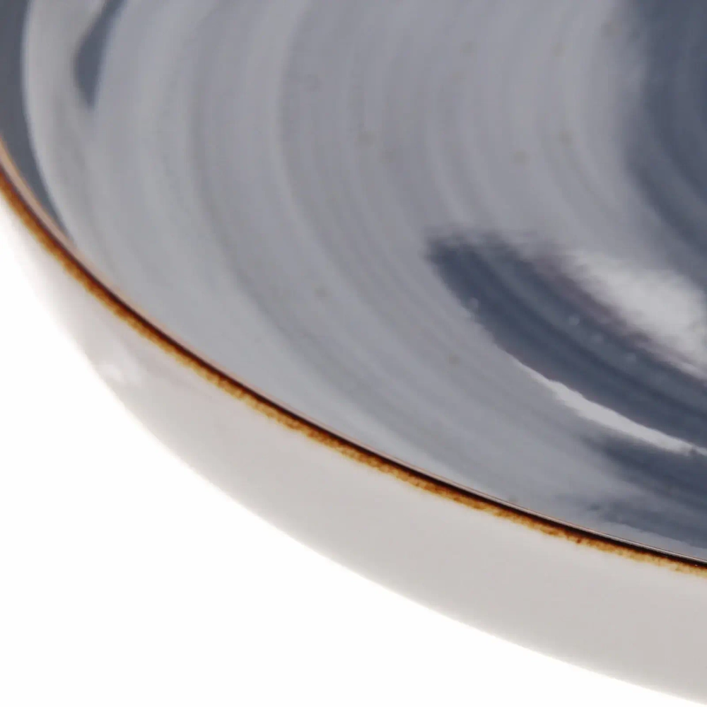 Тарелка керамическая «Corsica blue» 25*3см