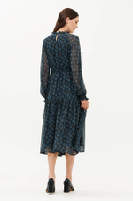 51720 Платье женское (синий принт)