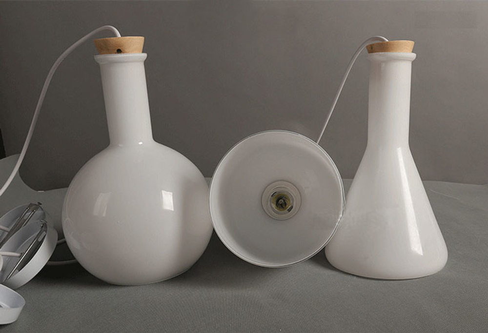 Подвесной дизайнерский светильник  Labware Conical by Benjamin Hubert