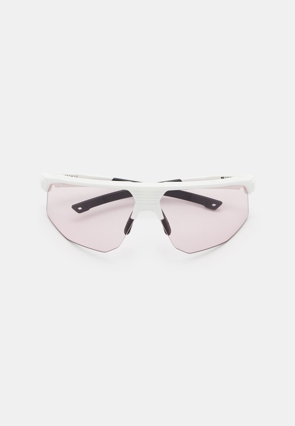 Спортивные очки с диоптриями GOG Kilo / White-Black / Photochromic Pink-Smoke Lens