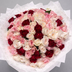 Букет из садовых Колумбийских роз