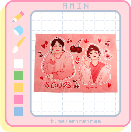 Плюшка / Стикер #42 / SEVENTEEN