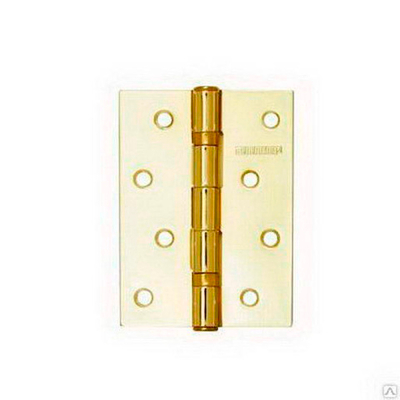 Петля АЛЛЮР 2043 2BB-FHP врезная 101х76 BP латунь