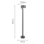 Ландшафтный светодиодный светильник Favourite Slit 4807-1F