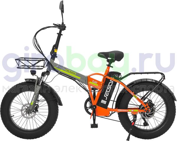Электровелосипед Jetson F20 BIZON (48V/13Ah) - Серо-оранжевый фото №2