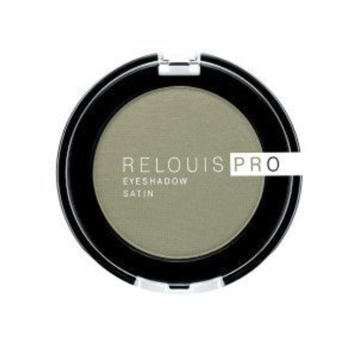 Тени для век тон 35 GREEN TEA «Relouis PRO EYESHADOW SATIN»