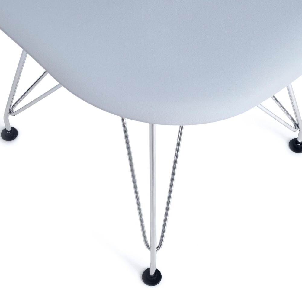 Стул CINDY IRON CHAIR (EAMES) (mod. 002) / 1 шт. в упаковке металл, пластик, 51x46x82,5, серый