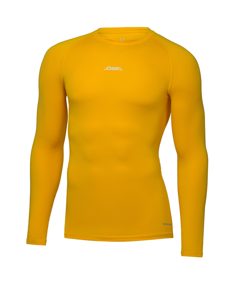 Футболка компрессионная с длинным рукавом CAMP PerFormDRY Baselayer LS Tee, желтый