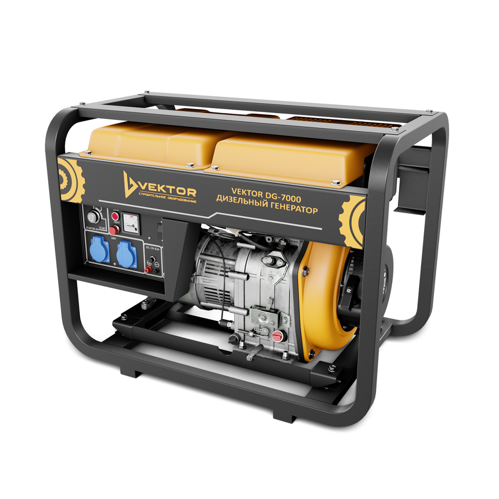Дизельный генератор Vektor DG-7000